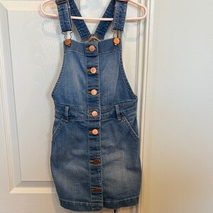 Crewcuts Blue Size 6 Denim Mini Dress